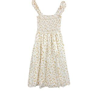 reformation spaulding linen dress Reformation Spaulding Linen Dress - White
